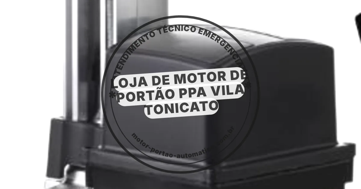 Conserto e instalação de portão automático em Ppa Vila Tonicato