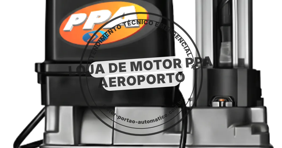 Conserto e instalação de portão automático em Motor Ppa Aeroporto
