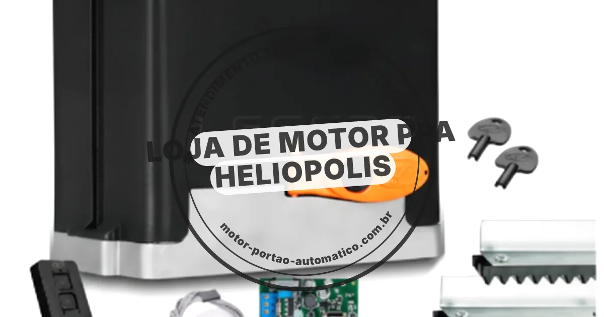 Conserto e instalação de portão automático em Motor Ppa Heliopolis