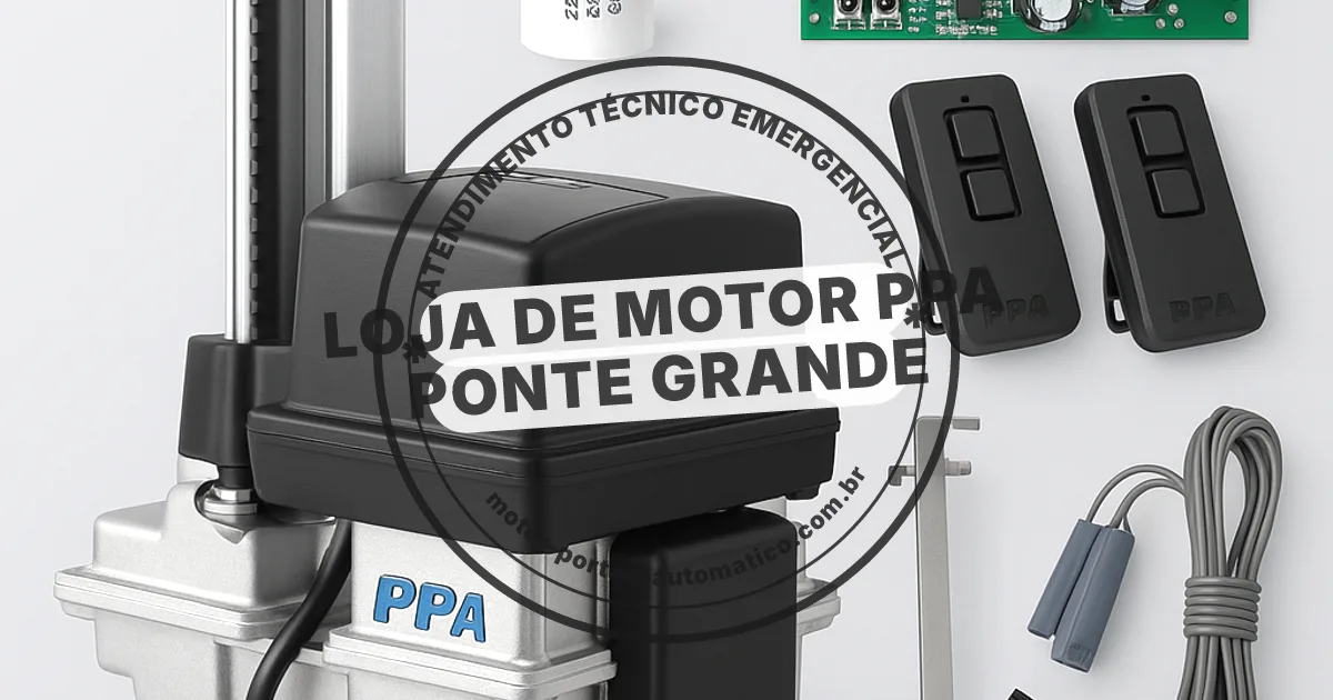 Conserto e instalação de portão automático em Ppa Ponte Grande