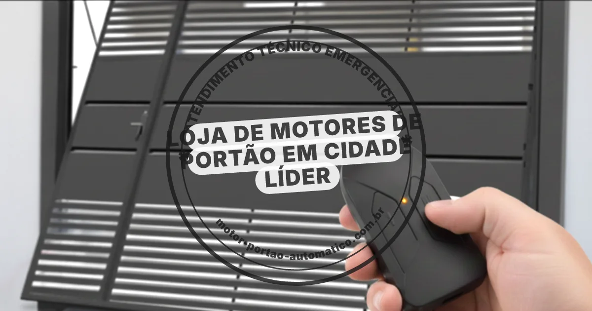 Conserto e instalação de portão automático em Cidade Líder