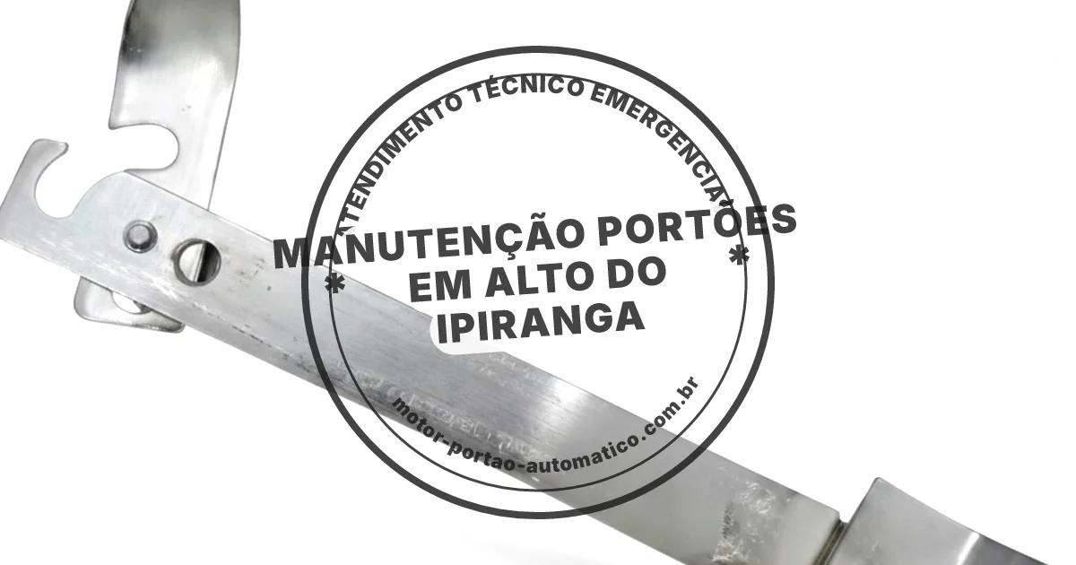 Conserto e instalação de portão automático em Alto do Ipiranga