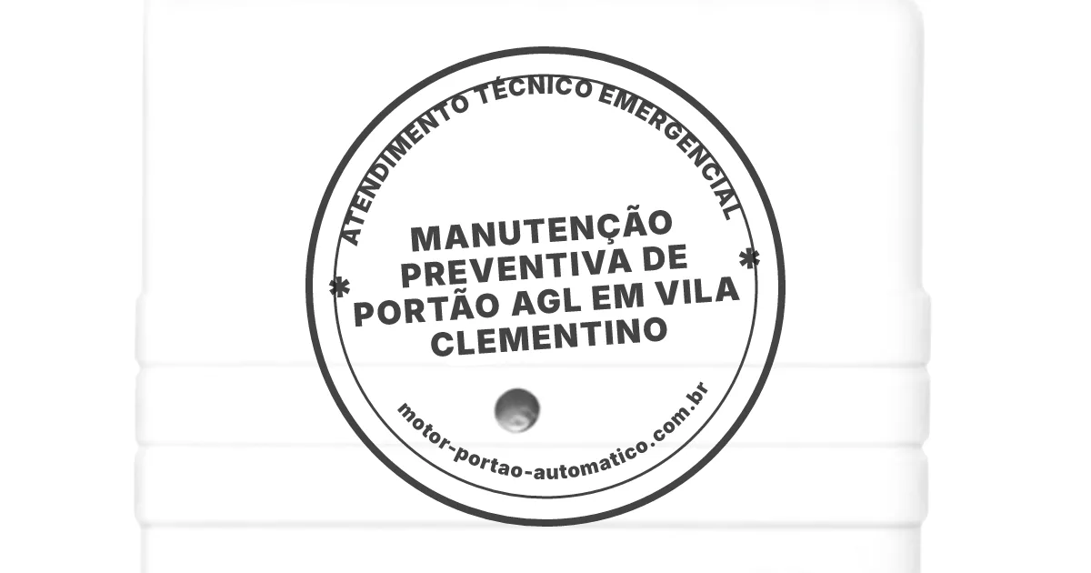 Conserto e instalação de portão automático em Vila Clementino