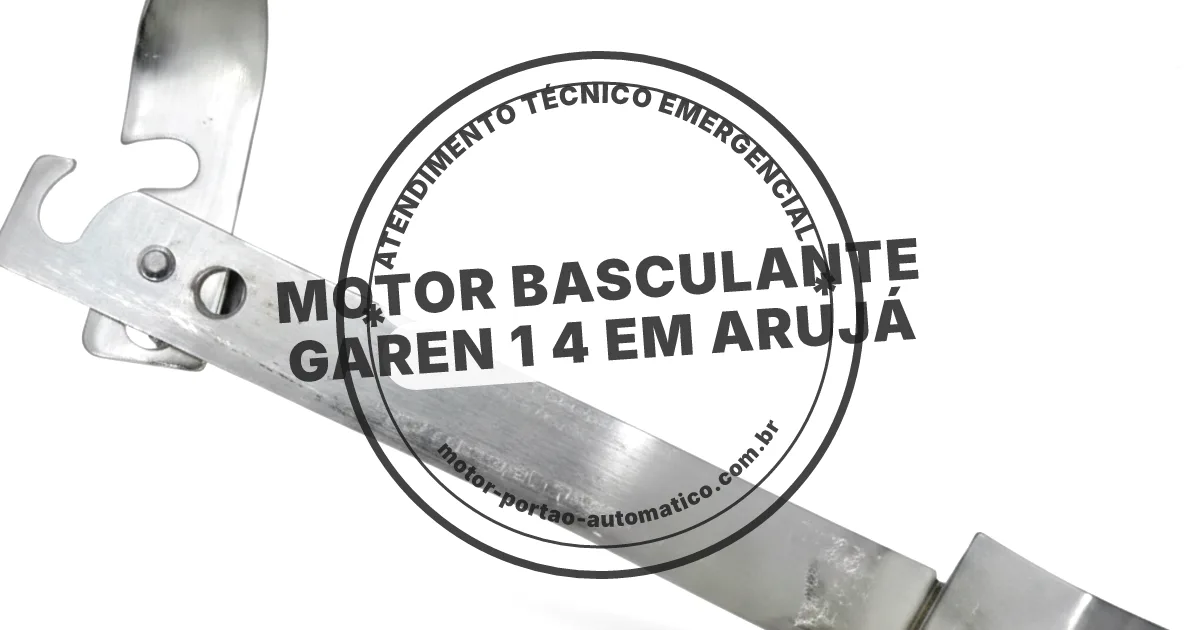 Conserto e instalação de portão automático em Arujá
