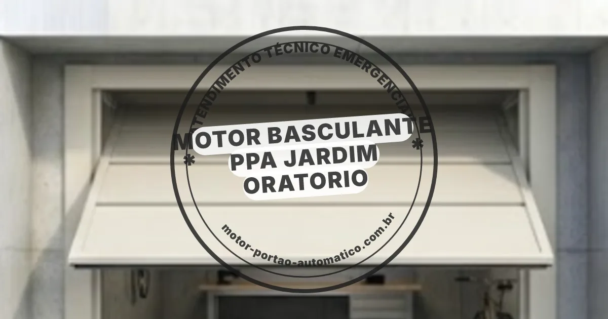 Conserto e instalação de portão automático em Ppa Jardim Oratorio