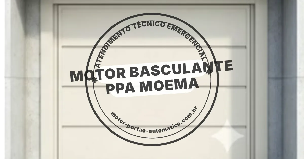 Conserto e instalação de portão automático em Moema