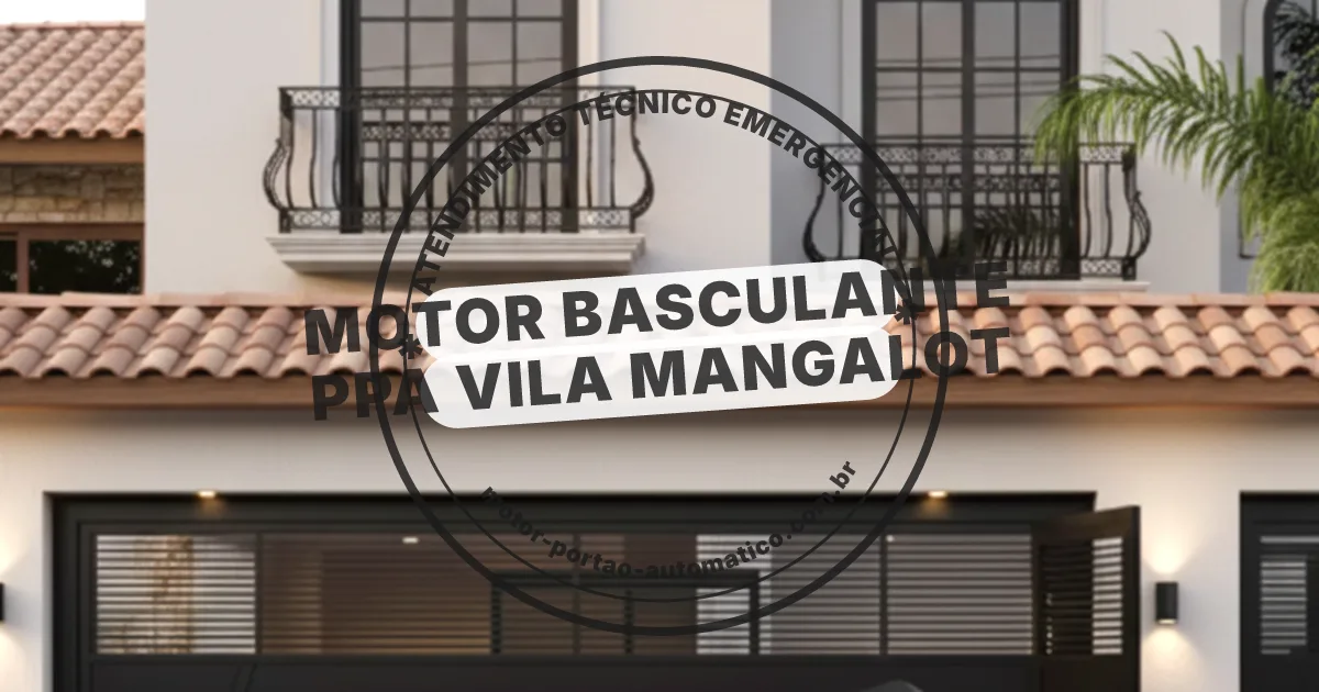 Conserto e instalação de portão automático em Ppa Vila Mangalot