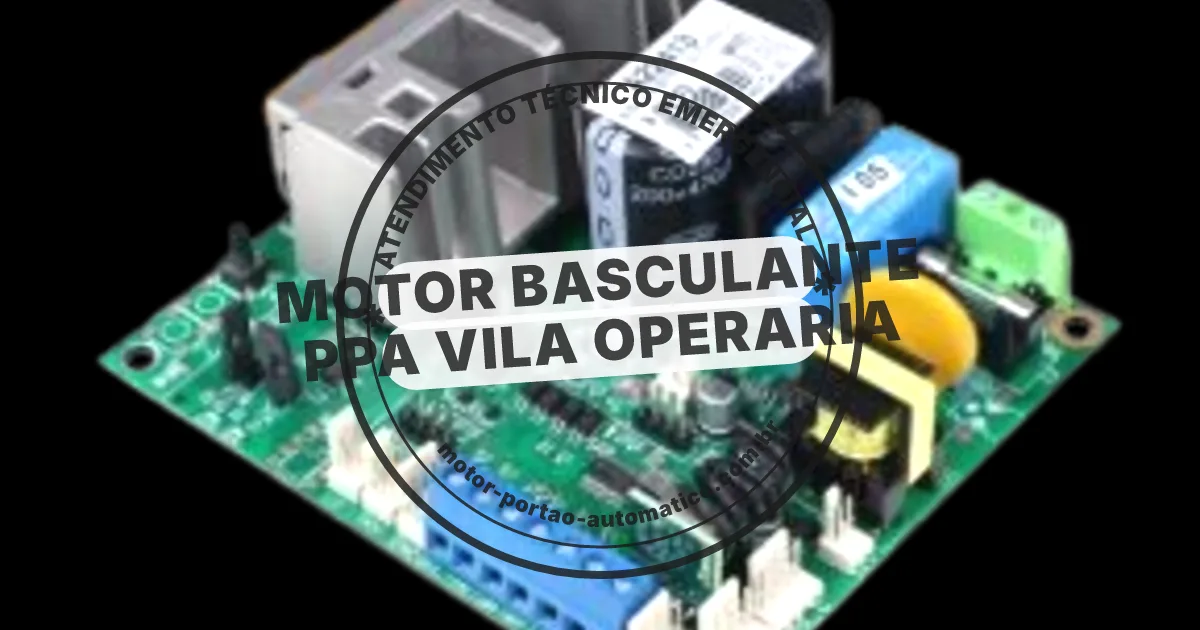 Conserto e instalação de portão automático em Ppa Vila Operaria