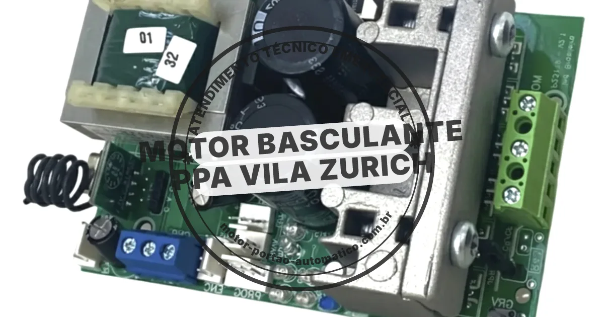 Conserto e instalação de portão automático em Ppa Vila Zurich