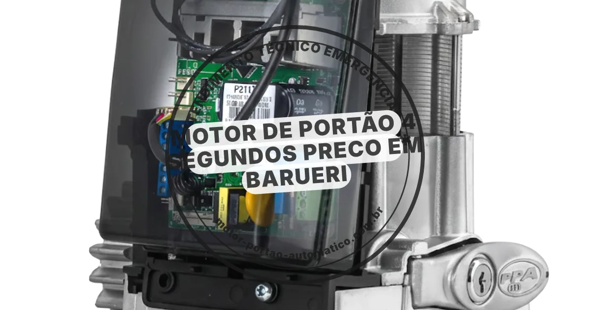 Conserto e instalação de portão automático em Barueri