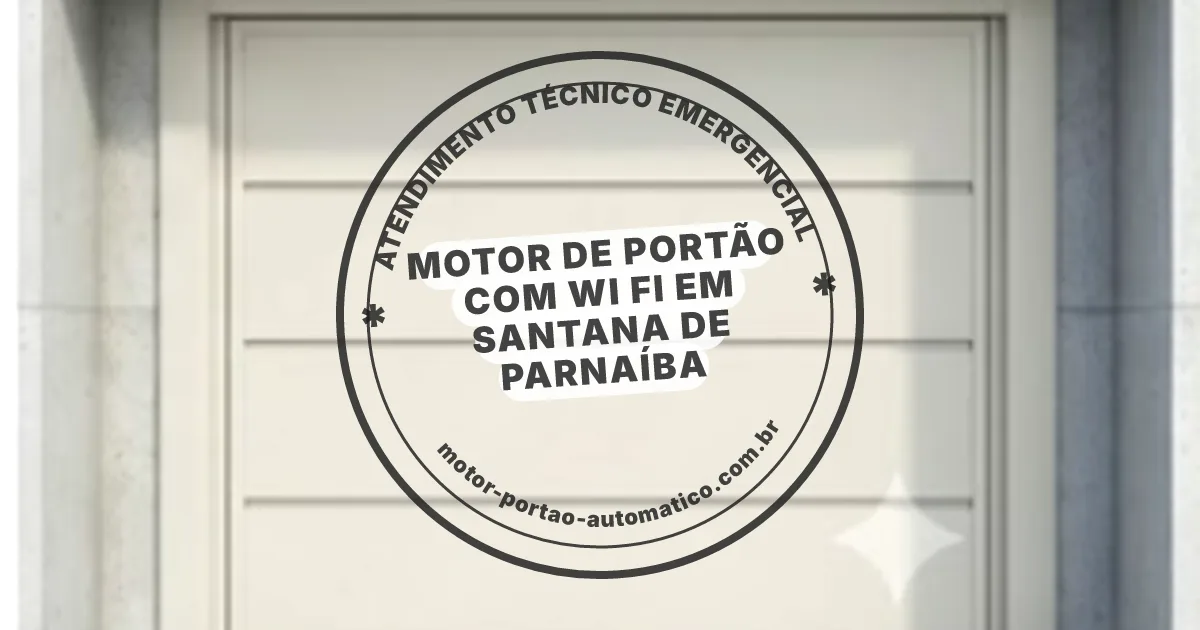 Conserto e instalação de portão automático em Santana de Parnaíba
