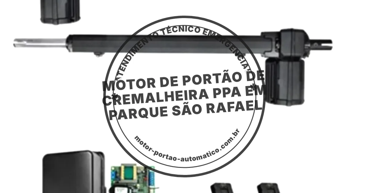 Conserto e instalação de portão automático em Parque São Rafael