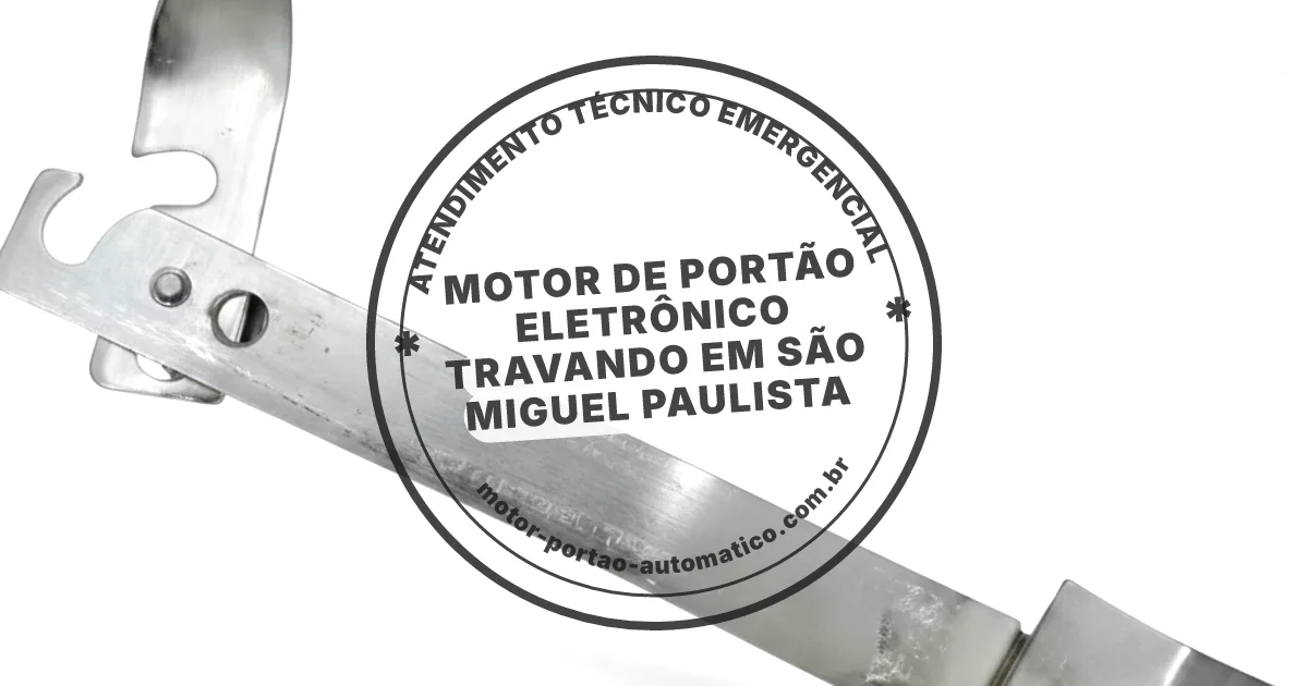 Conserto e instalação de portão automático em São Miguel Paulista