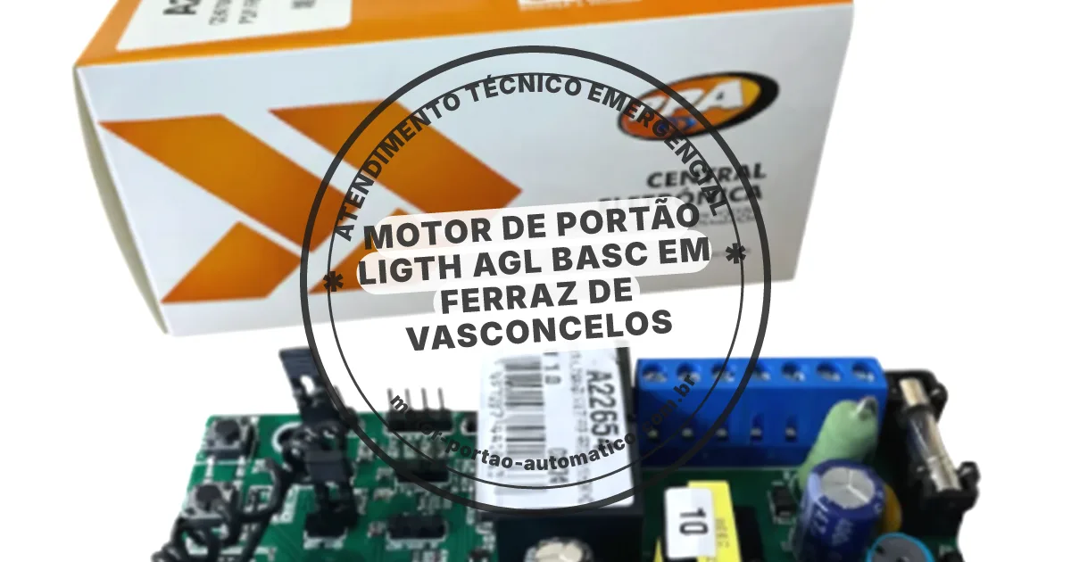 Conserto e instalação de portão automático em Ferraz de Vasconcelos