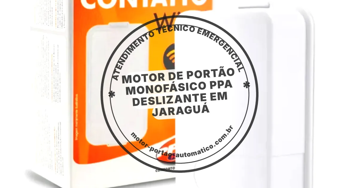 Conserto e instalação de portão automático em Jaraguá