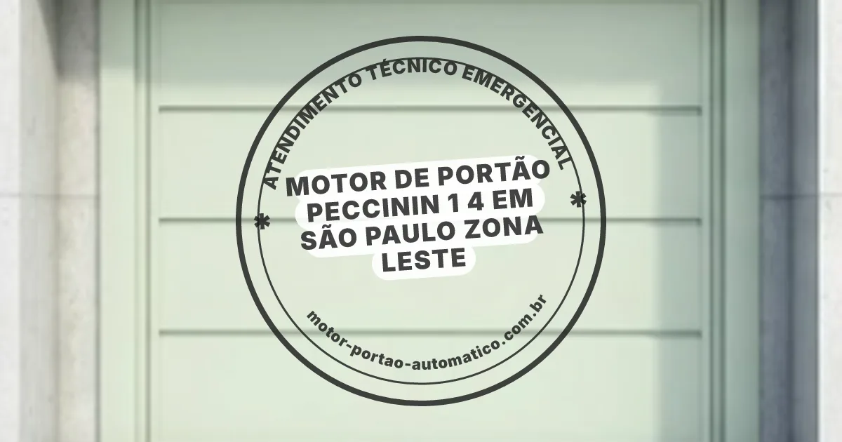 Conserto e instalação de portão automático em São Paulo Zona Leste