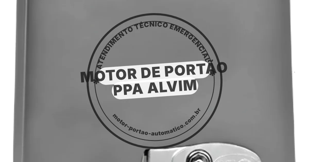 Conserto e instalação de portão automático em Portao Ppa Alvim