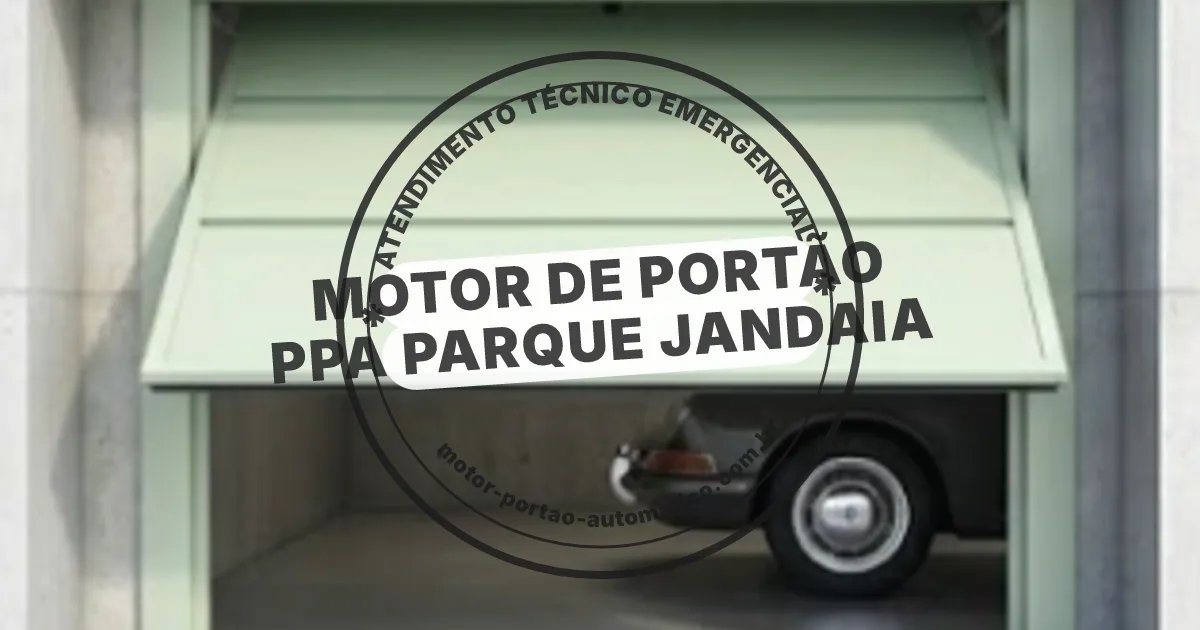 Conserto e instalação de portão automático em Ppa Parque Jandaia