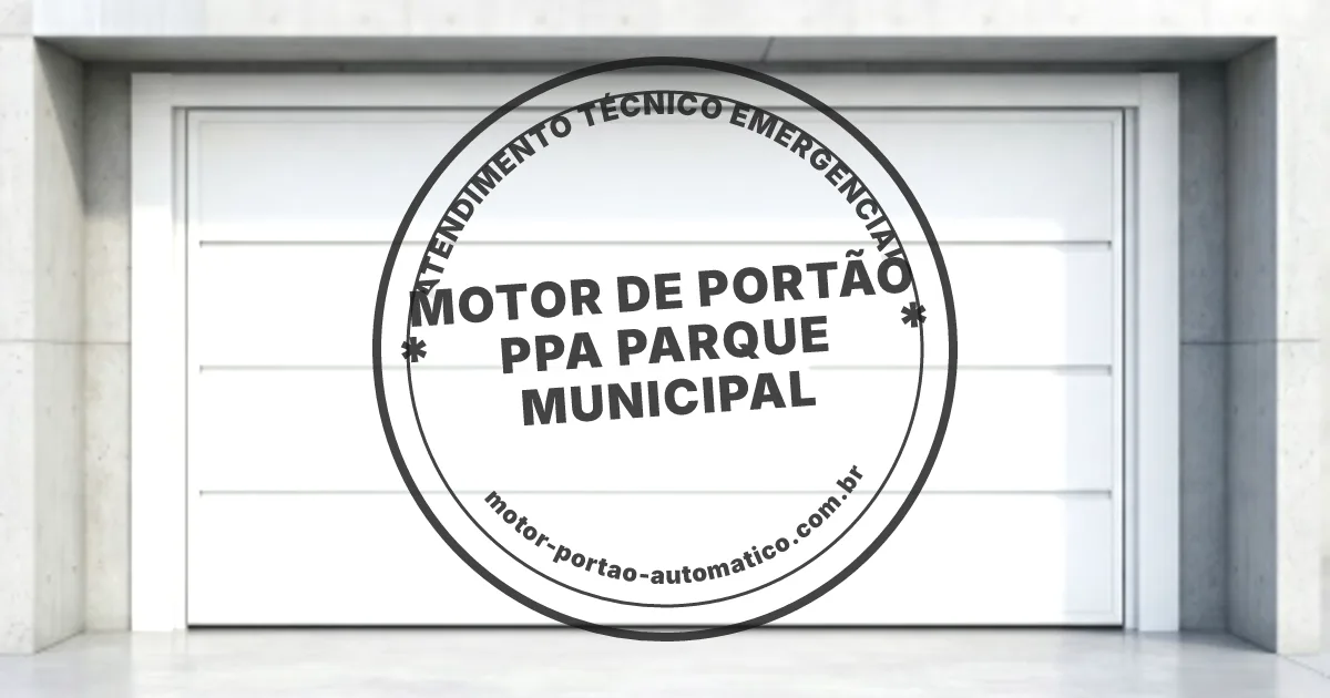Conserto e instalação de portão automático em Ppa Parque Municipal