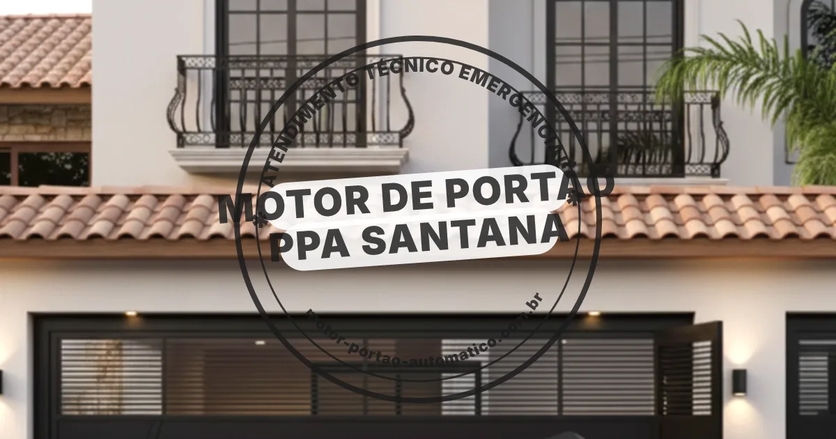 Conserto e instalação de portão automático em Santana