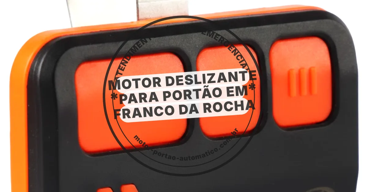Conserto e instalação de portão automático em Franco da Rocha