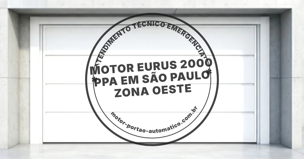 Conserto e instalação de portão automático em São Paulo Zona Oeste