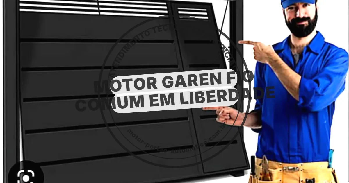 Conserto e instalação de portão automático em Liberdade
