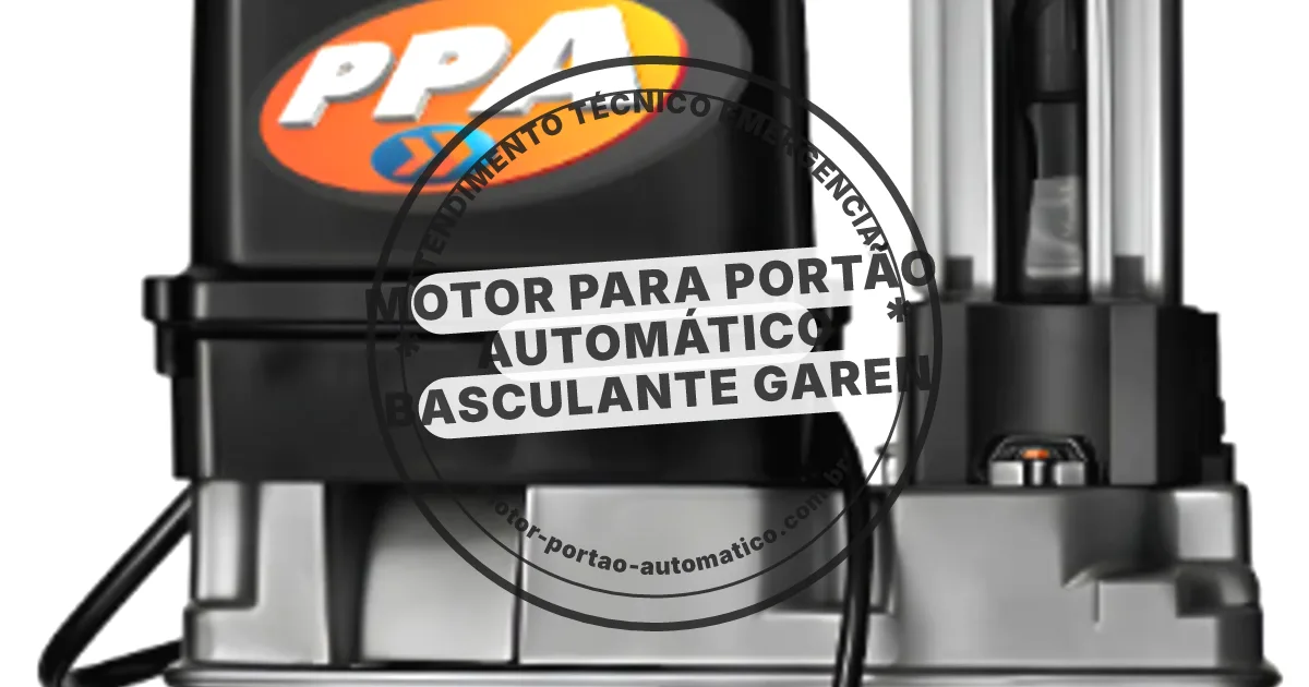 Conserto e instalação de portão automático em Automatico Basculante Garen