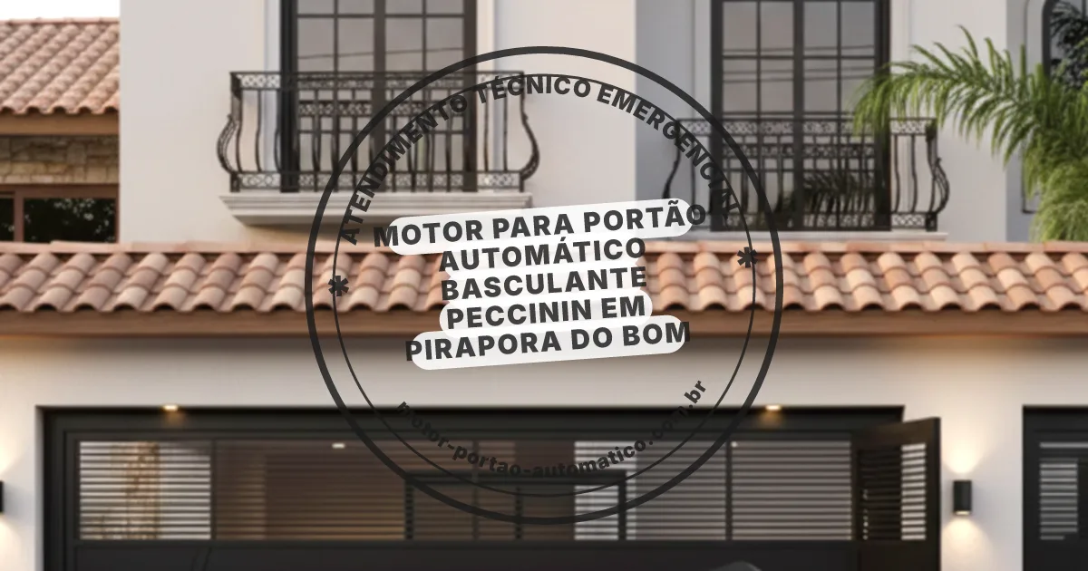 Conserto e instalação de portão automático em Pirapora do Bom Jesus