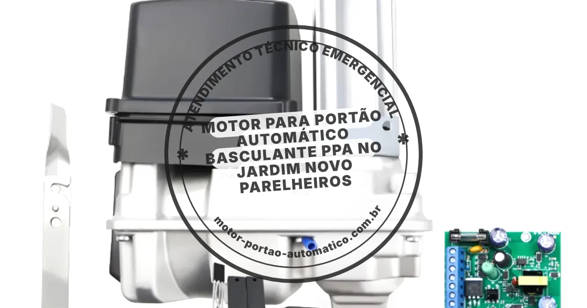 Conserto e instalação de portão automático em Jardim Novo Parelheiros