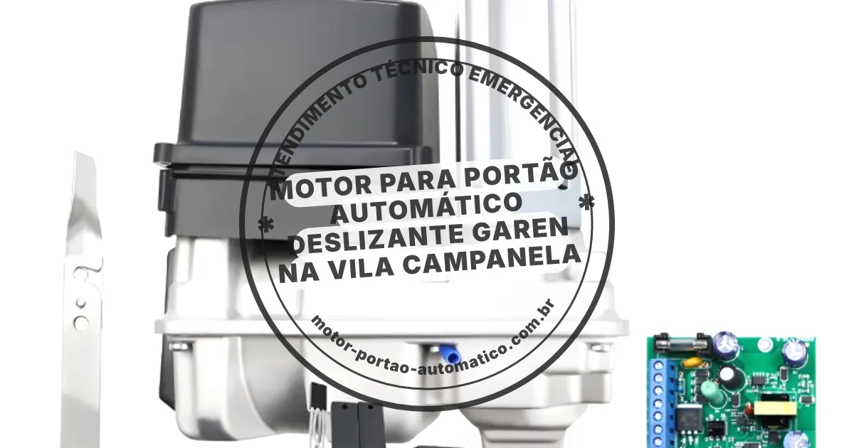 Conserto e instalação de portão automático em Na Vila Campanela