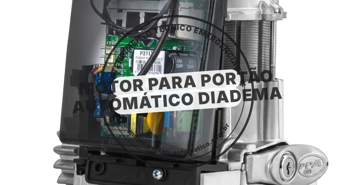 Conserto e instalação de portão automático em Diadema