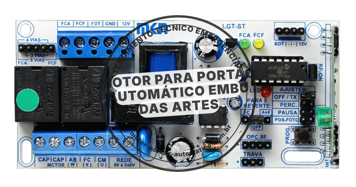 Conserto e instalação de portão automático em Embu Das Artes