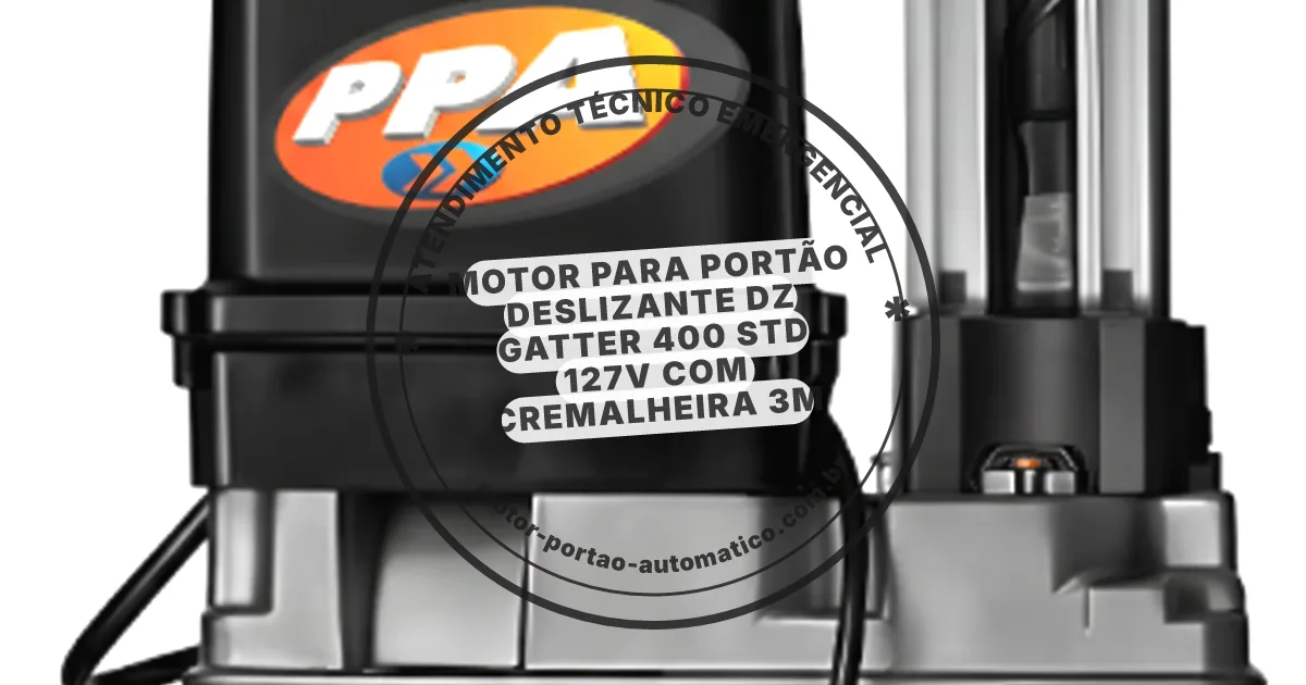 Conserto e instalação de portão automático em Heliópolis