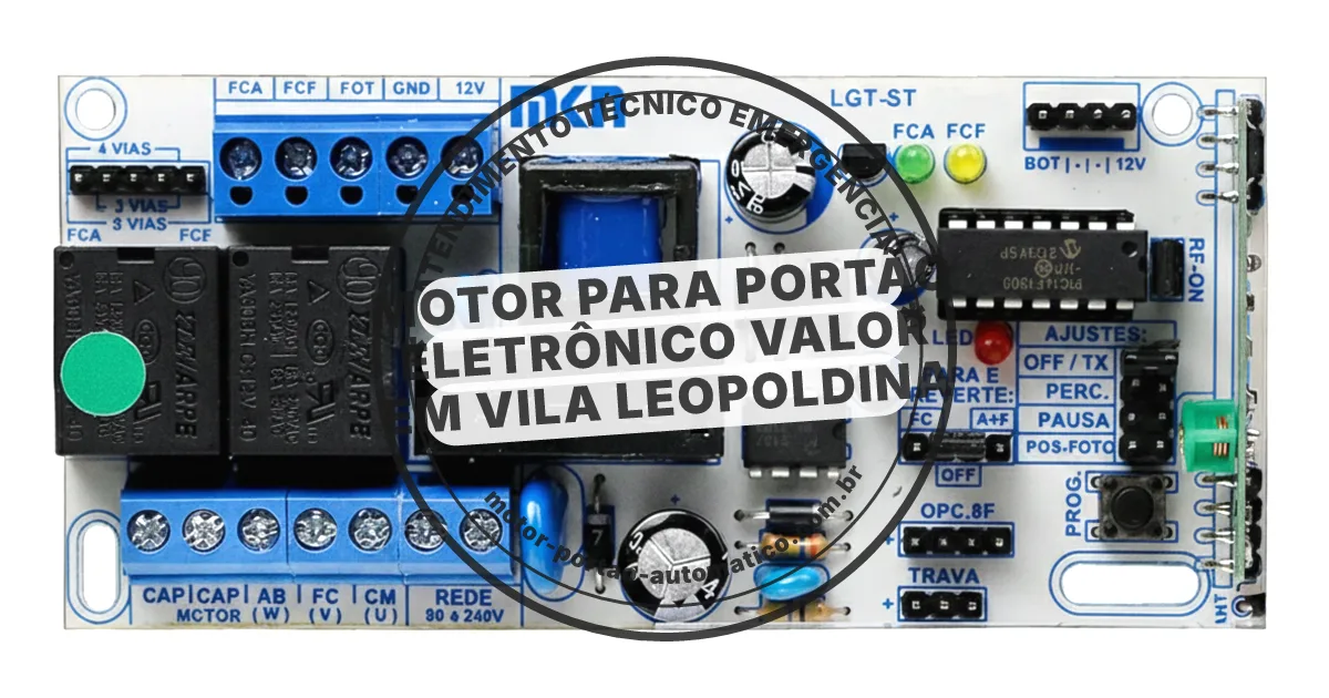 Conserto e instalação de portão automático em Vila Leopoldina