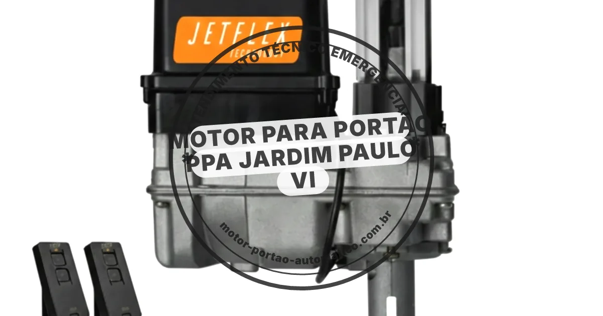 Conserto e instalação de portão automático em Jardim Paulo Vi