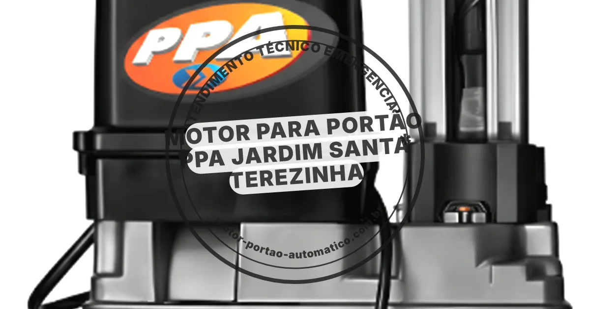 Conserto e instalação de portão automático em Jardim Santa Terezinha