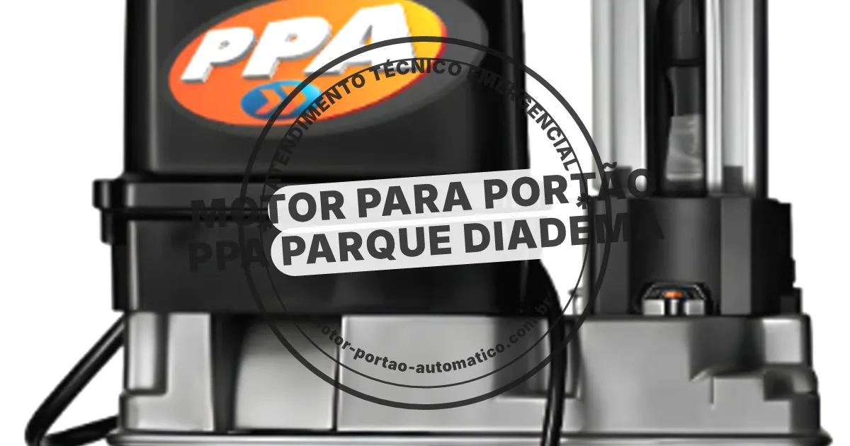 Conserto e instalação de portão automático em Diadema
