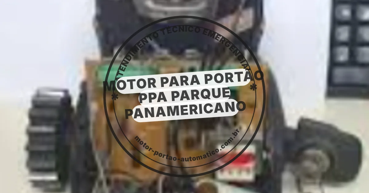 Conserto e instalação de portão automático em Ppa Parque Panamericano