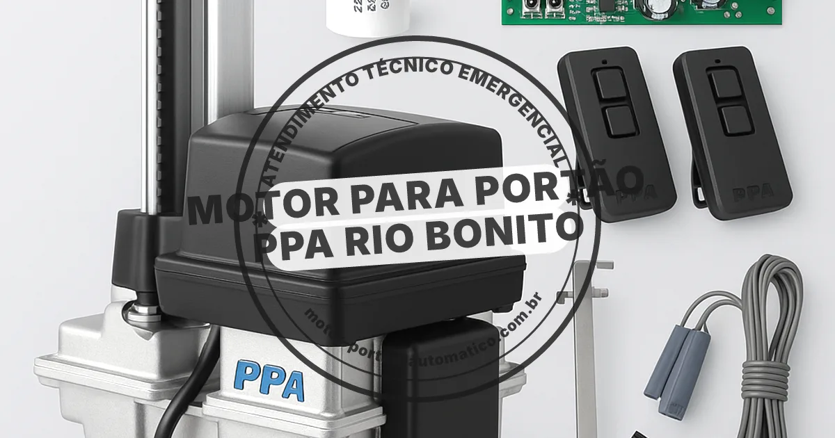 Conserto e instalação de portão automático em Ppa Rio Bonito