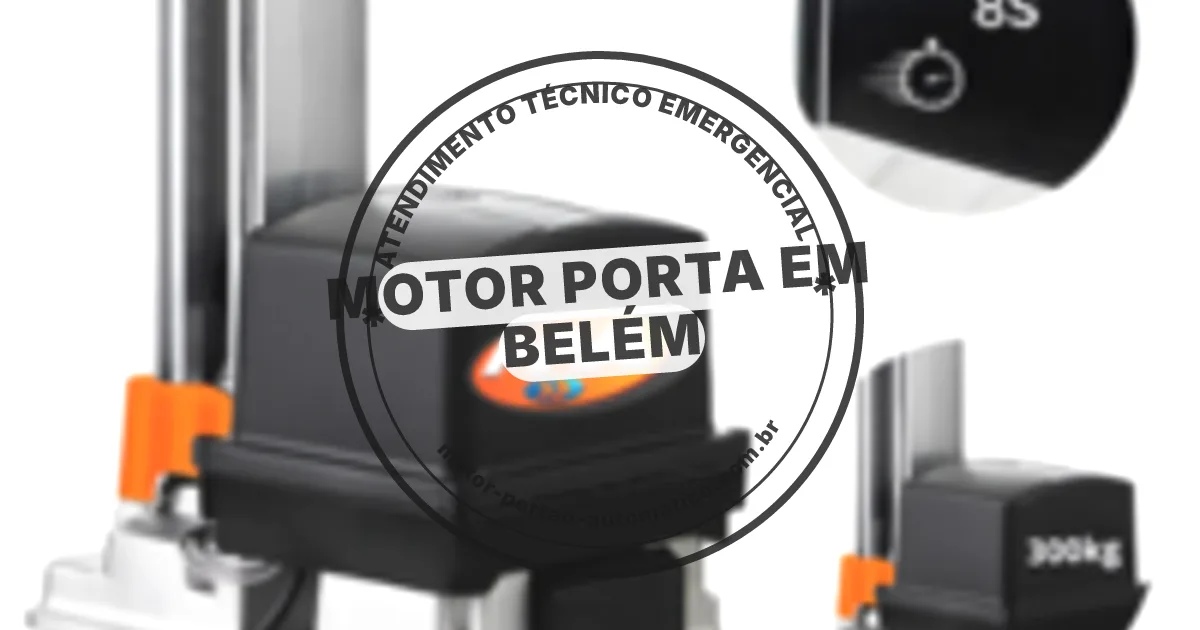 Conserto e instalação de portão automático em Belém
