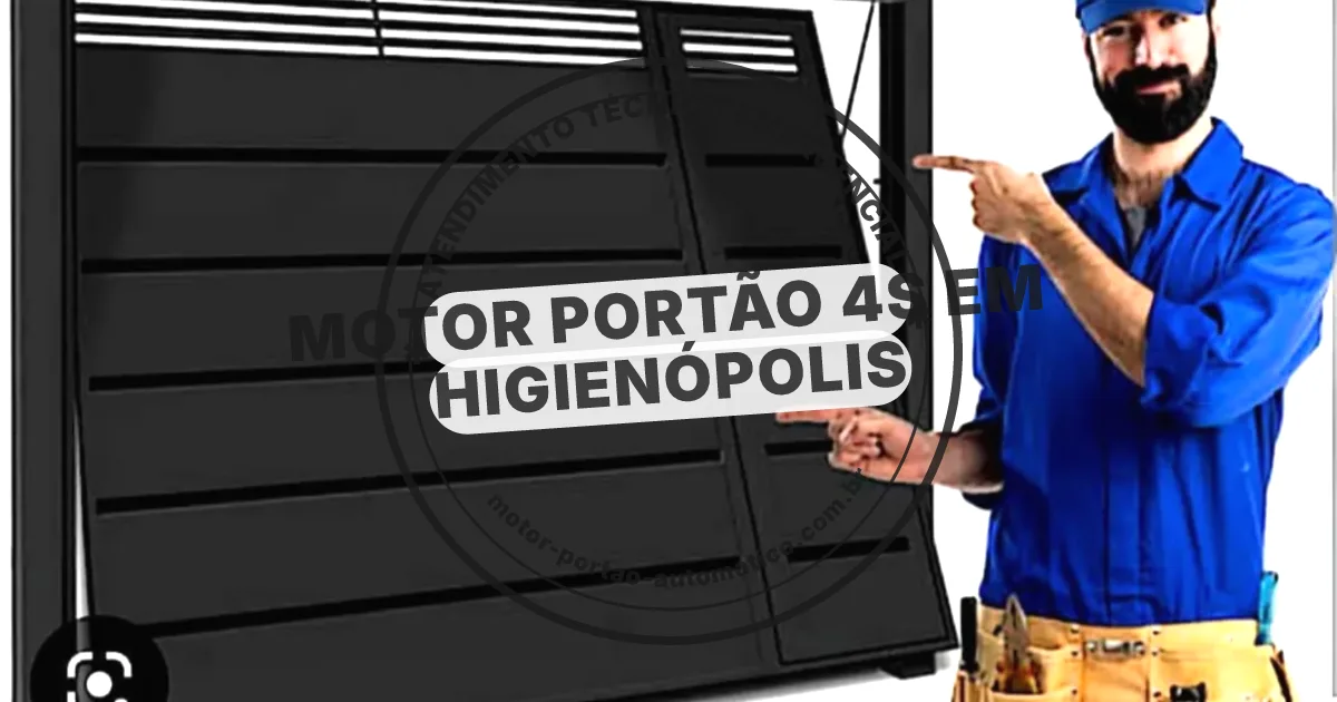 Conserto e instalação de portão automático em Higienópolis
