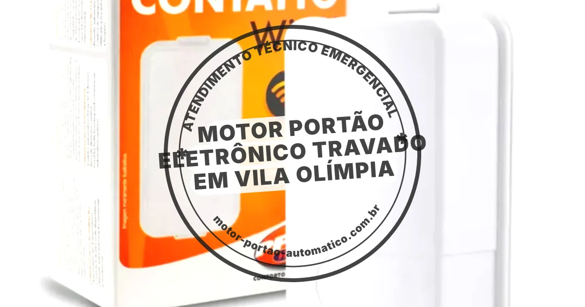 Conserto e instalação de portão automático em Vila Olímpia