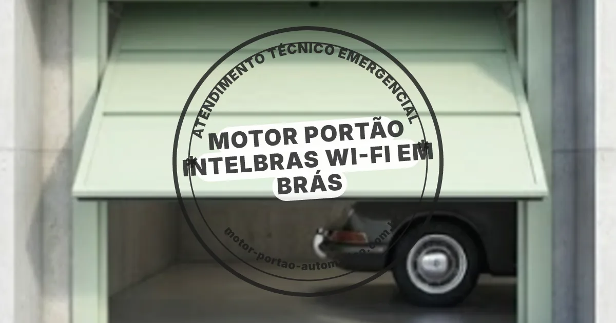Conserto e instalação de portão automático em Brás