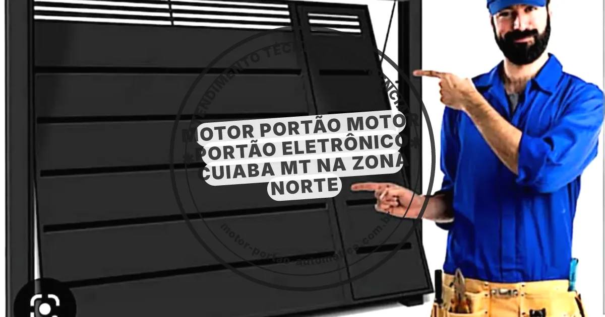 Conserto e instalação de portão automático em Zona Norte