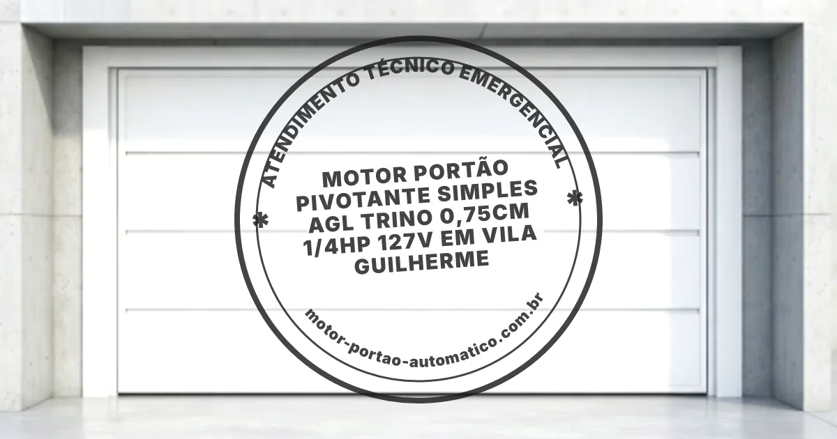 Conserto e instalação de portão automático em Vila Guilherme