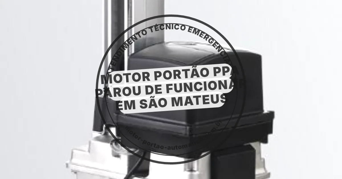 Conserto e instalação de portão automático em São Mateus