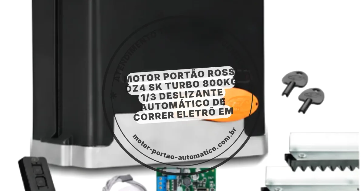 Conserto e instalação de portão automático em Jaguaré