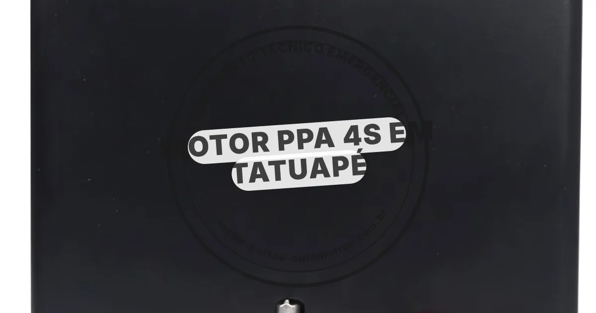 Conserto e instalação de portão automático em Tatuapé
