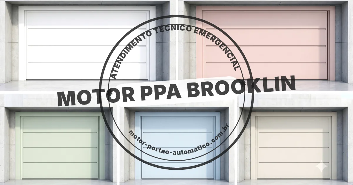Conserto e instalação de portão automático em Brooklin